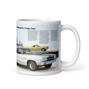 1970 Chevrolet El Camino Sales Brochure Coffee Mug SS396